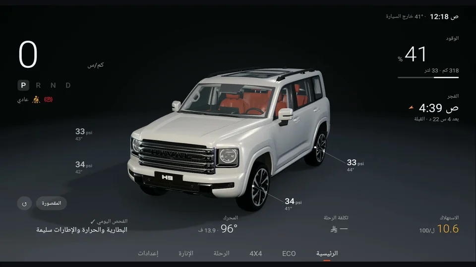 Your vehicle, live on the screen