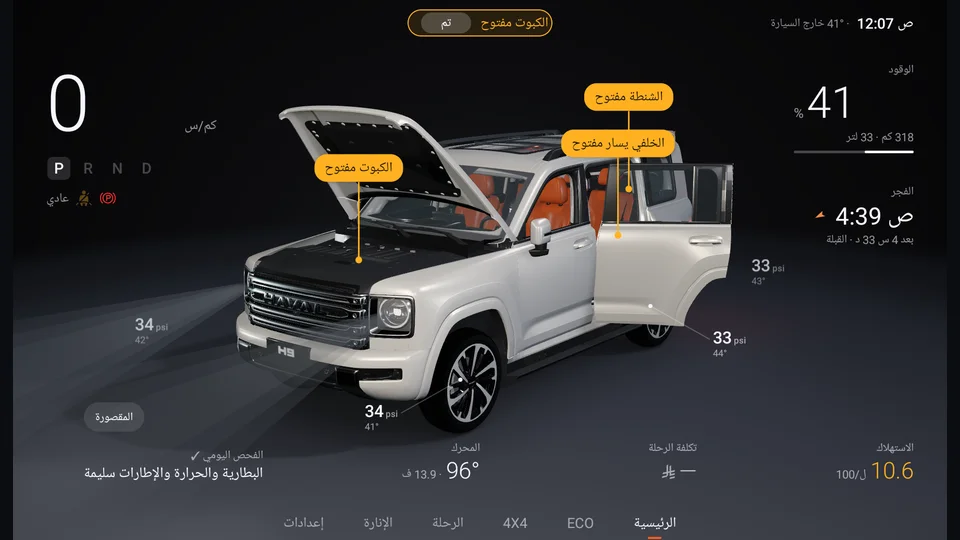 الأبواب والكبوت مفتوحة
